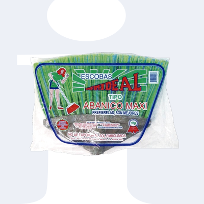ESCOBA ABANICO CORTO MAXI IDEAL