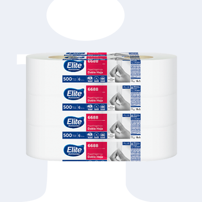 HIGIENICO JUMBO  ELITE DE 500 MTS