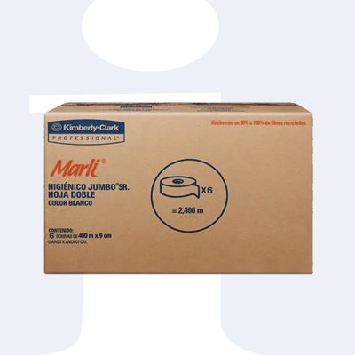 HIGIENICO JUMBO JR. MARLI 400 MTS