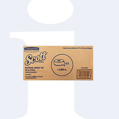 HIGIENICO JUMBO SCOTT 500 MTS (CONV)