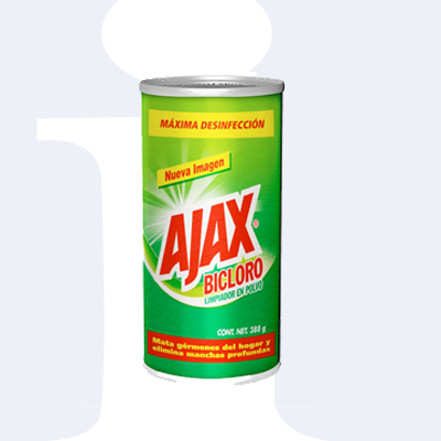 LIMPIADOR EN POLVO AJAX BICLORO 388 GR