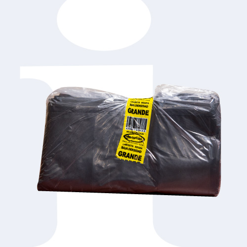 BOLSA NEGRA CAMISETA GRANDE