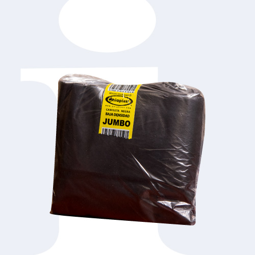 BOLSA NEGRA CAMISETA JUMBO