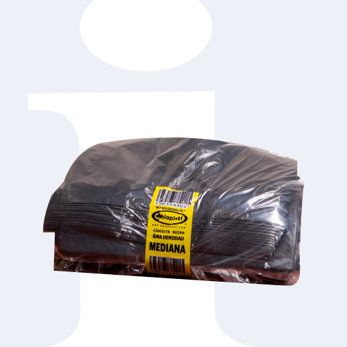 BOLSA NEGRA CAMISETA MEDIANA
