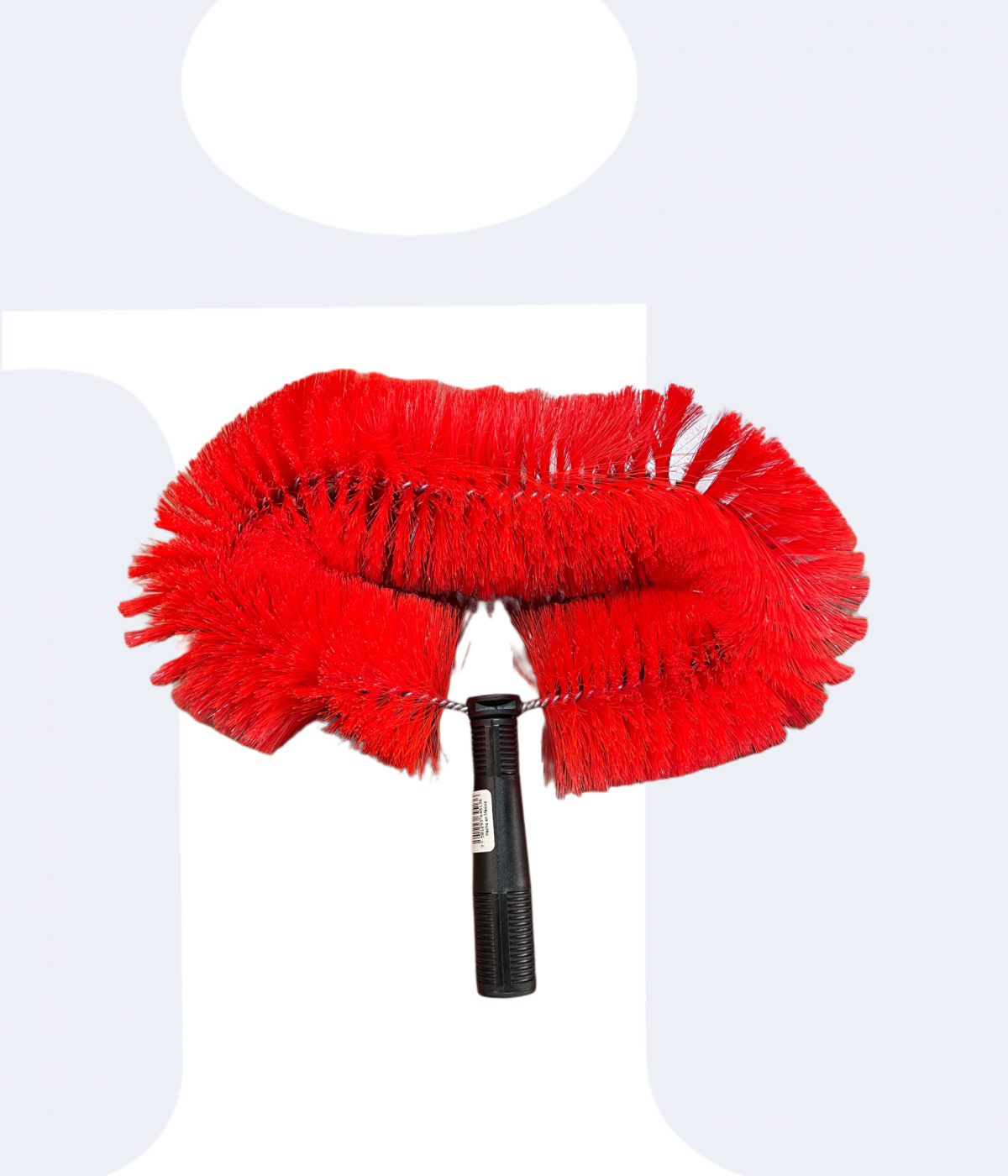 ESCOBILLON P/LIMPIEZA POLVOS CASTOR ROJO