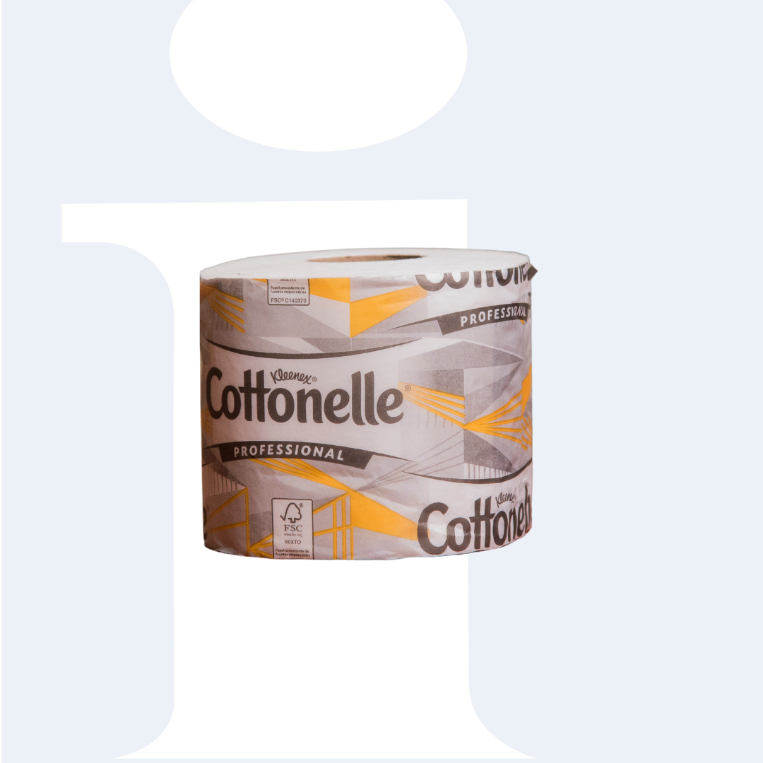 HIGIENICO TRADICIONAL . KLEENEX COTTONELLE 500 HJS (CONV)