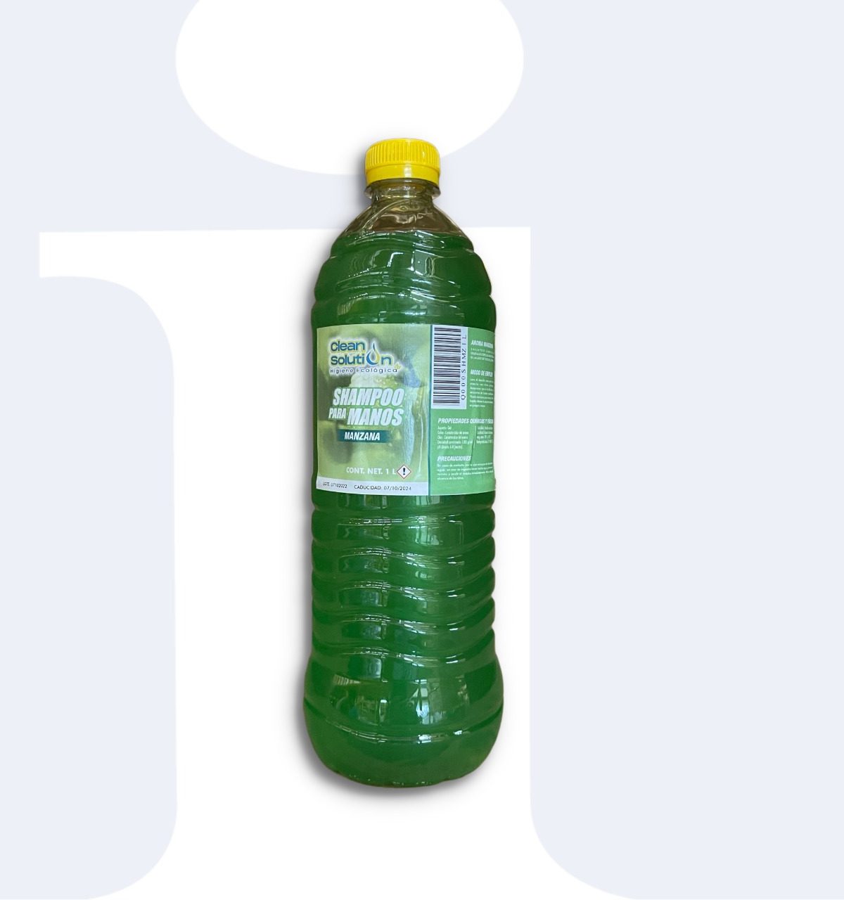 SHAMPOO MANOS MANZANA CLEAN SOLUTION 1 L
