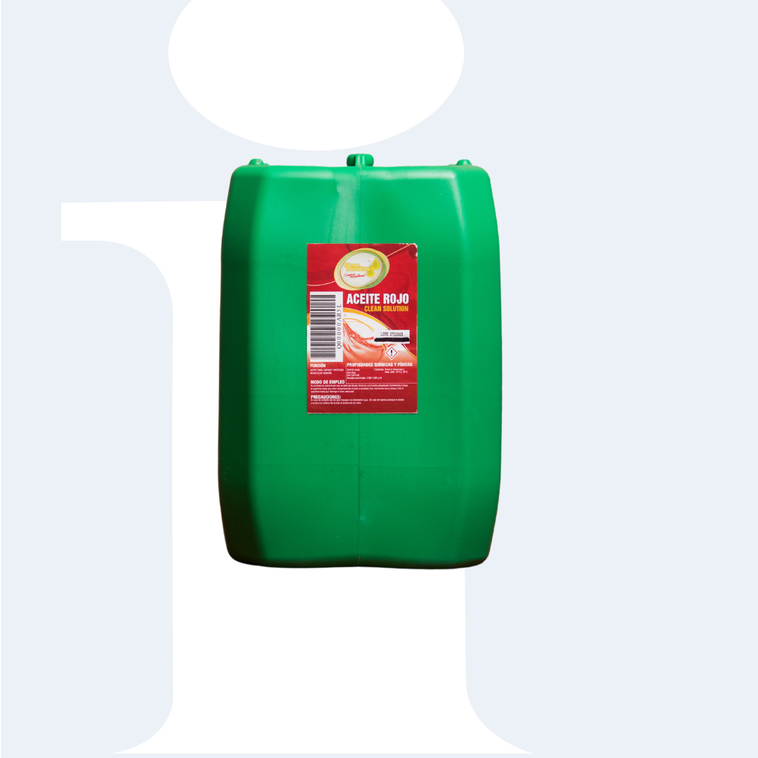 ACEITE ROJO CLEAN SOLUTION 5 LTS