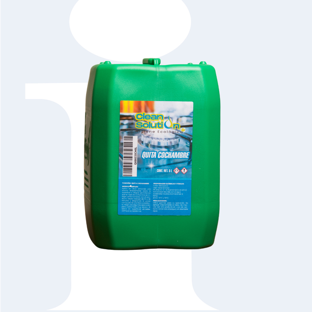 QUITA COCHAMBRE CLEAN SOLUTION 5 LTS